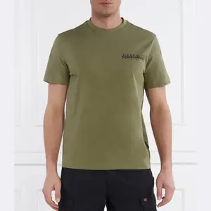 Футболка стандартного кроя Napapijri, хаки