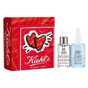 Kiehl's Keyanshi белый флакон сыворотка бокс набор для ухода за кожей лифтинг 30мл+30мл