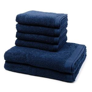 Superwuschel Набор полотенец Möve (6 шт), 50x1x100 см цвет deep sea