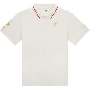 Рубашка поло X LFC унисекс белая Converse, белый