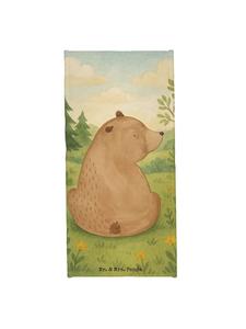 Mr. & Mrs. Panda Дизайн с изображением медведя на плече, выполненный в пастельно-голубом цвете, без лишних слов