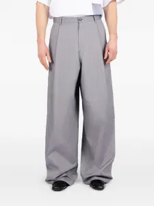 Плиссированные брюки Société Anonyme, серый