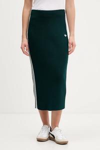 Вязаная юбка 3s Adidas Originals, зеленый