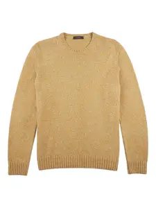 Шерстяной джемпер из коллаборации с Geelong Slowear, желтый