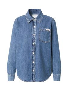 Calvin Klein Jeans Блузка в синем дениме