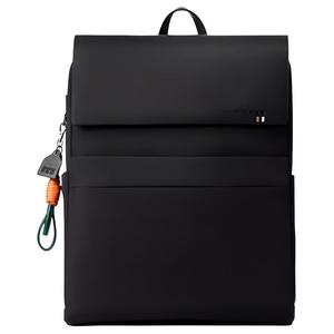 Samsonite Мужской черный рюкзак для ноутбука из комбинированной кожи