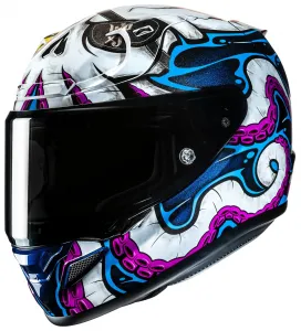 Шлем HJC RPHA 12N Kraken, синий/фиолетовый/XL HJC Helmets, синий/фиолетовый