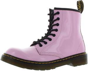 Ботинки Dr. Martens для женщин Maple с молнией и стальным носком для легкой промышленности, бледно-розовый
