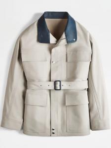 Однобортное пальто Тода Tod's, серый