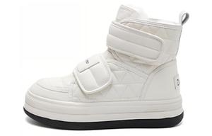 Зимние ботинки женские Daphne на липучках, бежевый