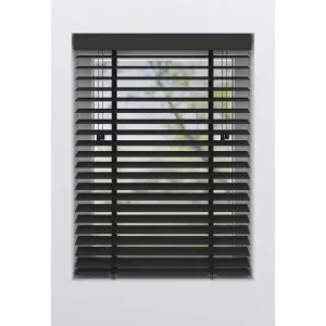 Жалюзи для моего дома «Alexia», (1 шт.), из бамбука, с ламелями 50 мм, с приводом от шнура My Home, цвет schwarz + schwarz + schwarz