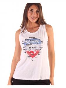 Футболка белого цвета BLAUER USA