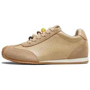 TATA Женские повседневные низкие кроссовки устойчивые к истиранию коричнево-желтые, цвет Brown Yellow