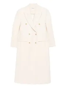 Двубортное пальто Róhe, белый