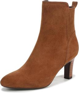 Женские ботильоны Naturalizer Yoyo, Dark Chestnut Brown Suede