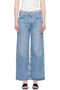 Мешковатые джинсы с низкой посадкой Agolde, цвет libertine