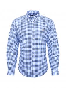 Рубашка узкого кроя на пуговицах Polo Ralph Lauren, синий