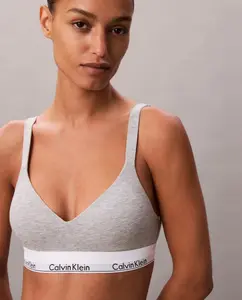 Бралетт ICON COTTON MODAL Calvin Klein, серый