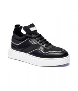 Кроссовки женские Furla высокие комбинированные, черный