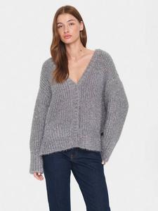 Кардиган с блестками halfa Saint Tropez, серебряный