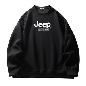 Унисекс свитшот Jeep, черный
