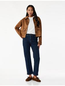 Брюки BSC цвета Темный индиго KOTON