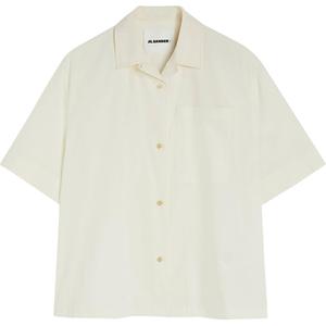 Поплиновая рубашка JIL SANDER, нейтральный