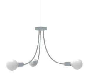 Подвесной светильник Lumicom Classic 3X, 60x60x60 см, серый