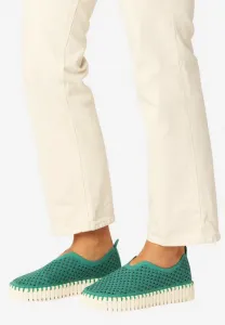 Слипоны «тюльпан» Ilse Jacobsen, Spruce Pearled Ivory