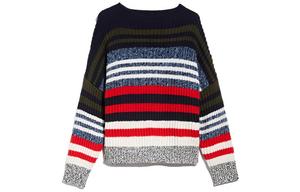 Футболка из шерстяной пряжи FW23 Женская Морская синяя WEEKEND MaxMara