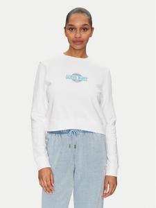 Толстовка обычного кроя W5GQ20 K68I4 Guess Jeans, белый