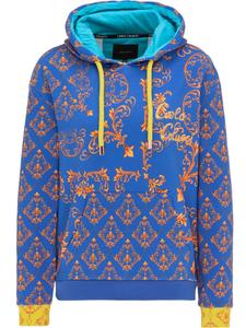 Толстовка Carlo Colucci Hoodie ohne Reißverschluss Citarda, синий