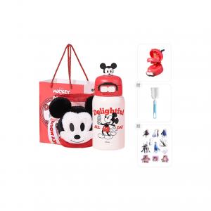 ZOKCL/коллекция Lotso/Mickey, плюшевый кошелек для монет чехол для стакана 3D плюш двойная соломинка для напитков термоизолированный стакан 520мл Disney