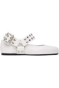 Балетки Biker Alaïa, белый