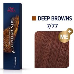 Стойкая краска для волос 7/77 60мл Wella Koleston Perfect ME+