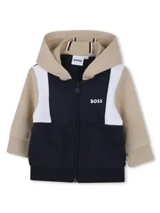 Спортивный костюм с логотипом BOSS Kidswear, синий