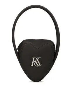 Нейлоновая сумка в форме сердца Kazar Studio, черный