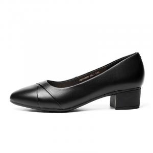 Туфли на высоком каблуке женские черный Aokang