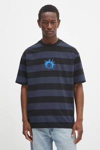 Хлопковая футболка Hugo Blue, черный