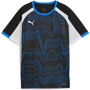 Shirt individualliga graphic jersey jr Puma, цвет puma black-puma white-ultra blue