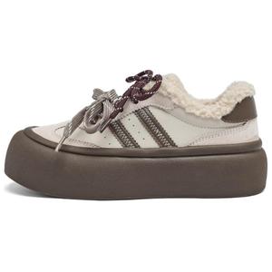 Низкие повседневные туфли женские AGSDON, Red[Padded]