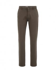 Облегающие брюки WE Fashion, темно-зеленый