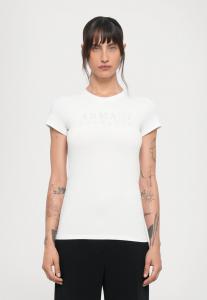 Футболка Armani Exchange Print T-shirt, Optic White/White