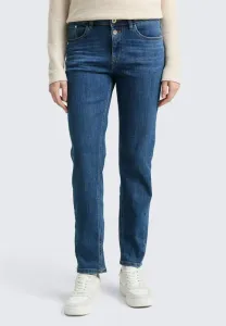 Джинсы-Бойфренд с эластичной кроем Tom Tailor, Mid Stone Wash Denim