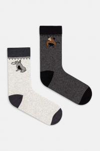 Носки из медицинского хлопка, 2 шт Medicine, мультиколор