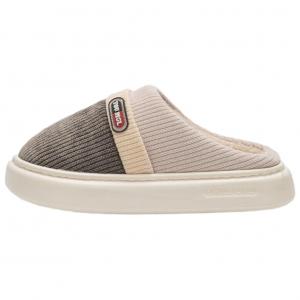 TZLDN Унисекс тапочки с закрытым носком устойчивые к истиранию темно-серые, цвет Dark Gray