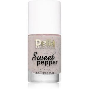 Лак для ногтей Delia Cosmetics Sweet Pepper Black Particles — 02 Абрикос, 11 мл