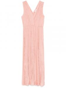 Платье миди с плиссировкой Forte Forte, розовый