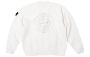 Stone Island X STONE ISLAND FW23 Совместный трикотаж унисекс Supreme, белый