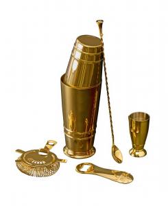 Набор необходимых принадлежностей для бармена Crafthouse Signature Gold Fortessa, Gold